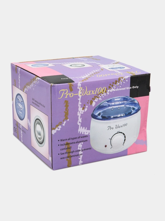 Pro-Wax 100, mum erituvchi professional hamda depilyatsiya uchun 4 tasi 1 da to'plam qozon