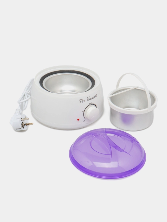 Pro-Wax 100, mum erituvchi professional hamda depilyatsiya uchun 4 tasi 1 da to'plam qozon