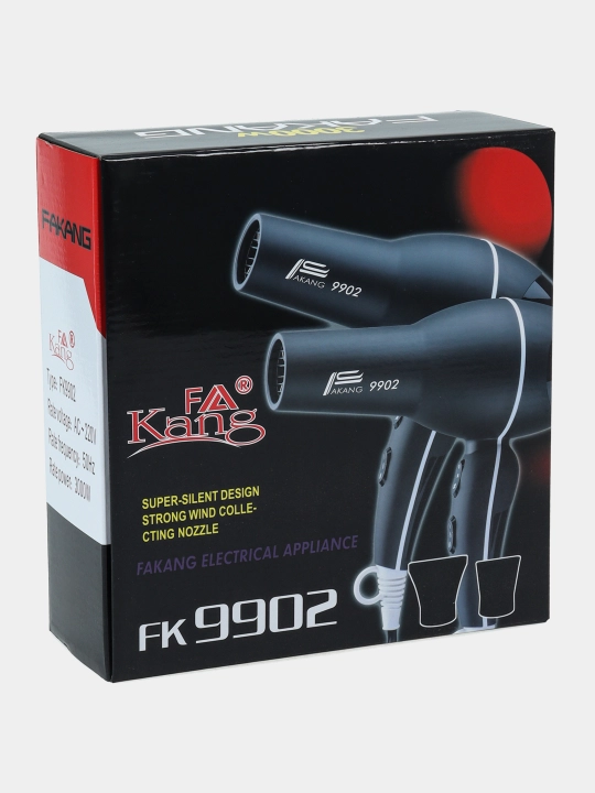 Professional FaKang soch quritgichi , ION FK-9900, soch quritish va turmaklash uchun fen