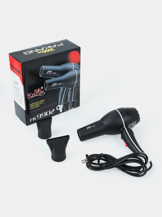 Professional FaKang soch quritgichi , ION FK-9900, soch quritish va turmaklash uchun fen