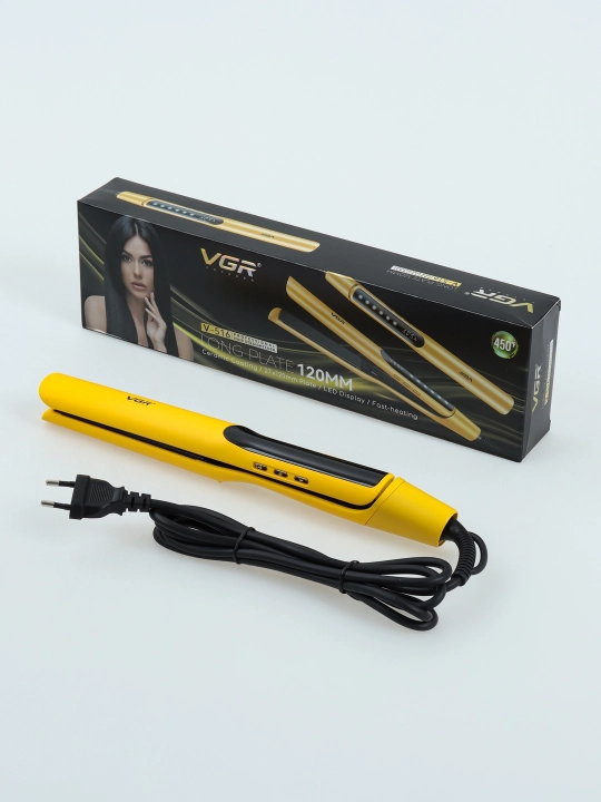 Professional to‘g‘rilovchi soch dazmoli VGR V-509, V-516, V-522, LCD displeyli keramik