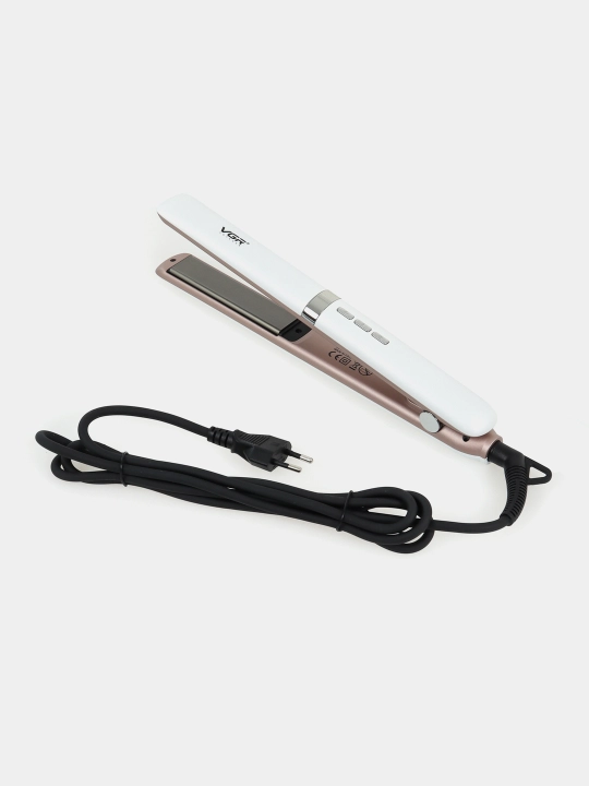 Professional to‘g‘rilovchi soch dazmoli VGR V-509, V-516, V-522, LCD displeyli keramik