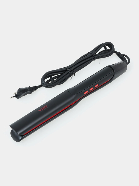 Professional to‘g‘rilovchi soch dazmoli VGR V-509, V-516, V-522, LCD displeyli keramik