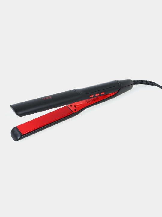 Professional to‘g‘rilovchi soch dazmoli VGR V-509, V-516, V-522, LCD displeyli keramik