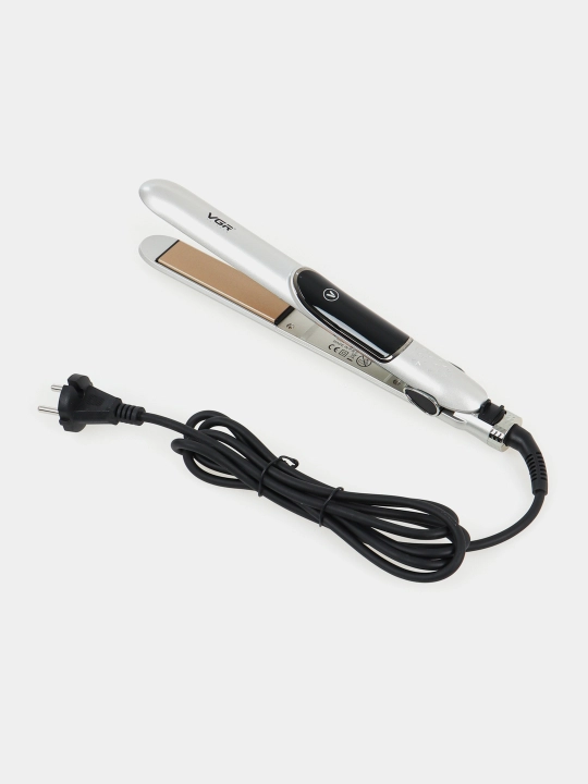 Professional to‘g‘rilovchi soch dazmoli VGR V-509, V-516, V-522, LCD displeyli keramik