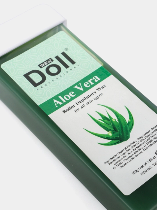 Professional Doll Wax kartrij mumi, depilyatsiya uchun mum kartrij, 100 gr