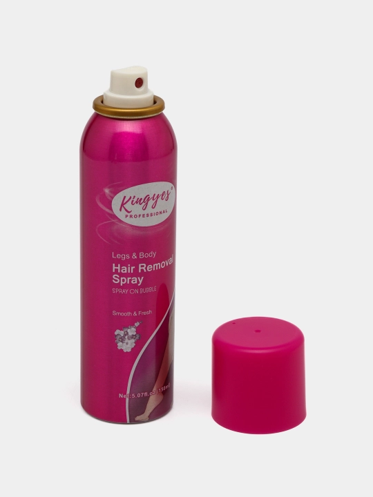 Depilatsiya uchun sprey, tuklarni olish uchun KINGYES Silky Beauty Spray, 150 ml