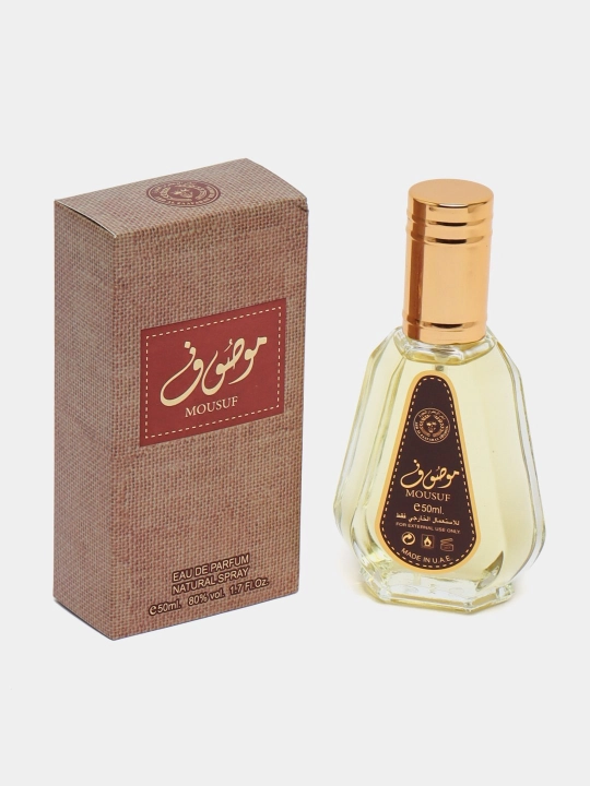 Parfyumlangan suv Mousuf erkaklar uchun, 100 ml - 