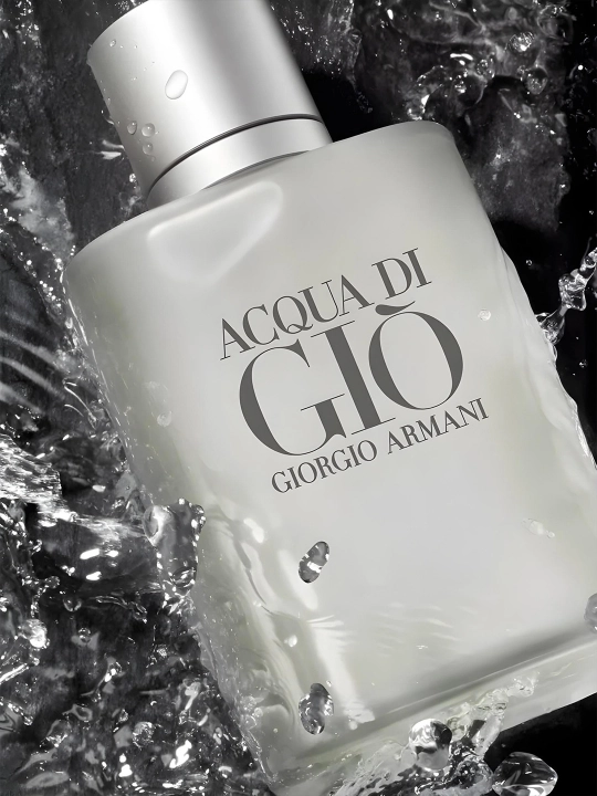 Xushbo'ylangan suv Giorgio ARMANI Acqua Di Gio Homme, erkaklar uchun, 100 ml