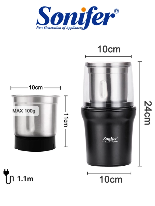Sonifer SF-3527 300W kofe maydalagichi