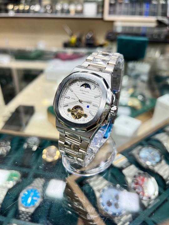 Erkaklar soati. Mexanika. Qo'l soat Patek Philippe erkaklar uchun. Sovg'a qutisida