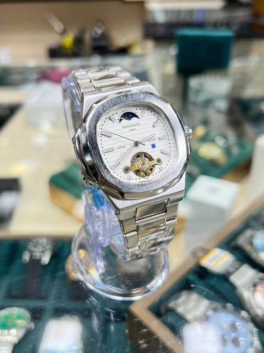 Erkaklar soati. Mexanika. Qo'l soat Patek Philippe erkaklar uchun. Sovg'a qutisida