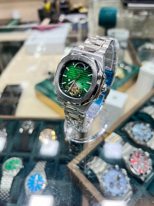 Erkaklar soati. Mexanika. Qo'l soat Patek Philippe erkaklar uchun. Sovg'a qutisida