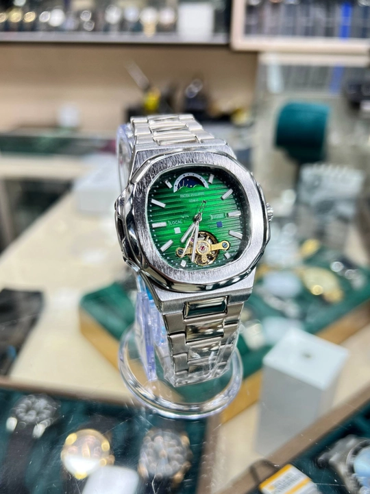 Erkaklar soati. Mexanika. Qo'l soat Patek Philippe erkaklar uchun. Sovg'a qutisida