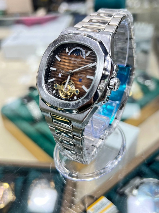 Erkaklar soati. Mexanika. Qo'l soat Patek Philippe erkaklar uchun. Sovg'a qutisida
