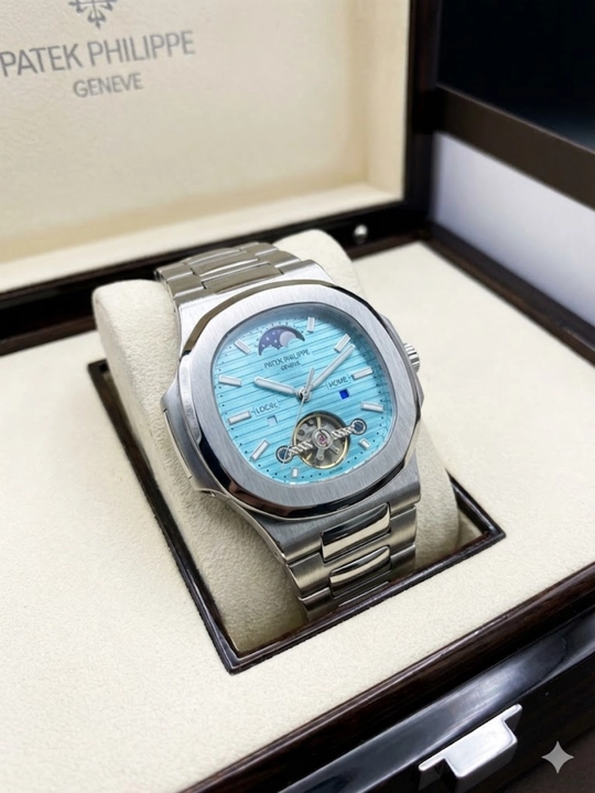 Erkaklar soati. Mexanika. Qo'l soat Patek Philippe erkaklar uchun. Sovg'a qutisida