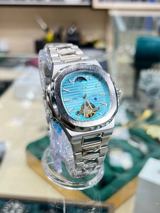 Erkaklar soati. Mexanika. Qo'l soat Patek Philippe erkaklar uchun. Sovg'a qutisida