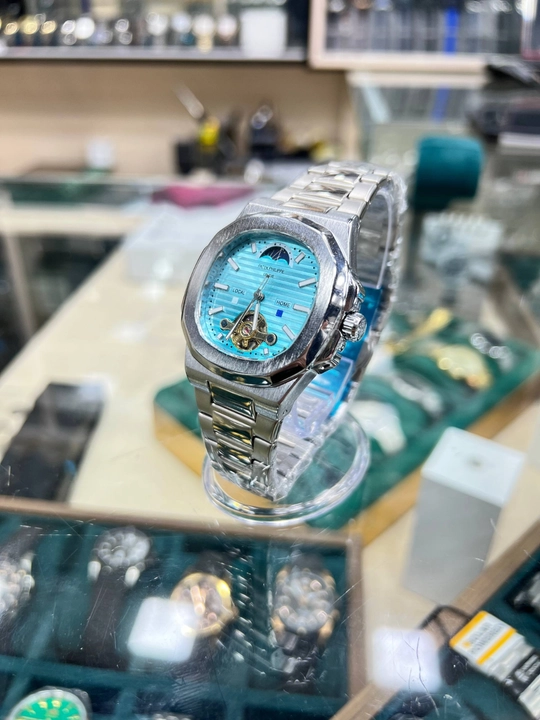 Erkaklar soati. Mexanika. Qo'l soat Patek Philippe erkaklar uchun. Sovg'a qutisida