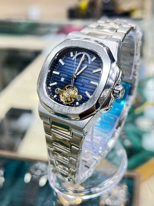 Erkaklar soati. Mexanika. Qo'l soat Patek Philippe erkaklar uchun. Sovg'a qutisida
