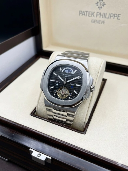 Erkaklar soati. Mexanika. Qo'l soat Patek Philippe erkaklar uchun. Sovg'a qutisida