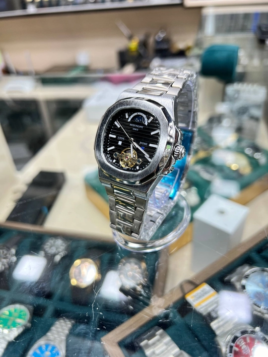 Erkaklar soati. Mexanika. Qo'l soat Patek Philippe erkaklar uchun. Sovg'a qutisida