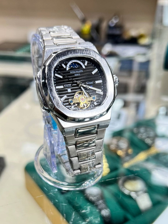 Erkaklar soati. Mexanika. Qo'l soat Patek Philippe erkaklar uchun. Sovg'a qutisida