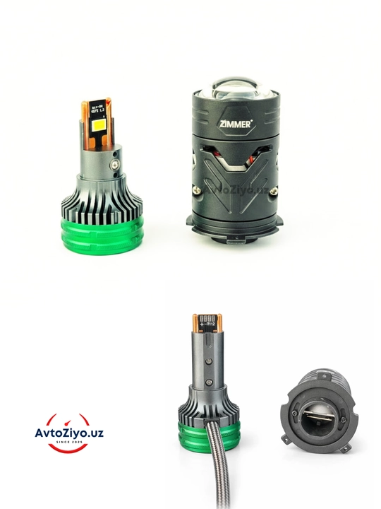 BI-LED Автомобильные лампы Zimmer Z8max, 85 Вт, H4