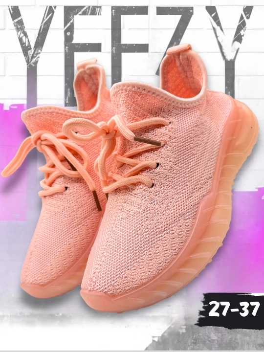 Кроссовки Yeezy для девочек и мальчиков, 27-37