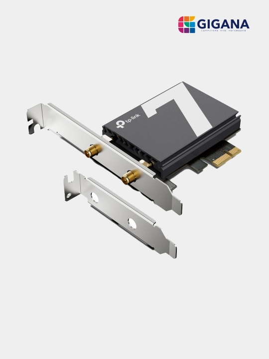 TP-Link Archer TBE550E — BE9300 WiFi 7 Tri-Band PCIe сетевой адаптер с Bluetooth 5.4