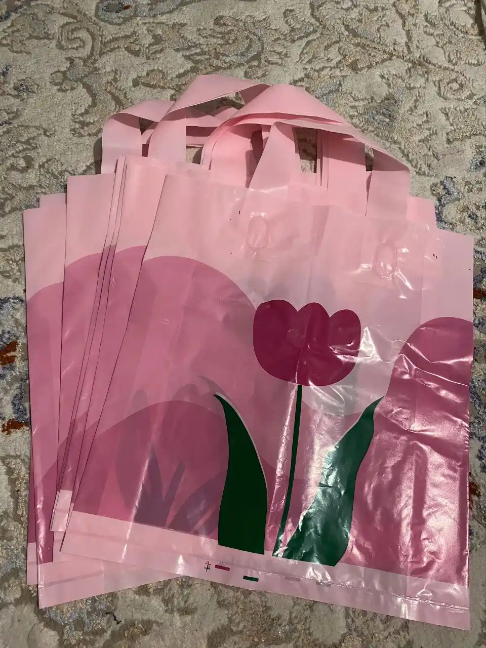 Sovg'a paketi, shaffof kreativ premium sifat kraft, palitilen har xil turdagi 10, 15, dona