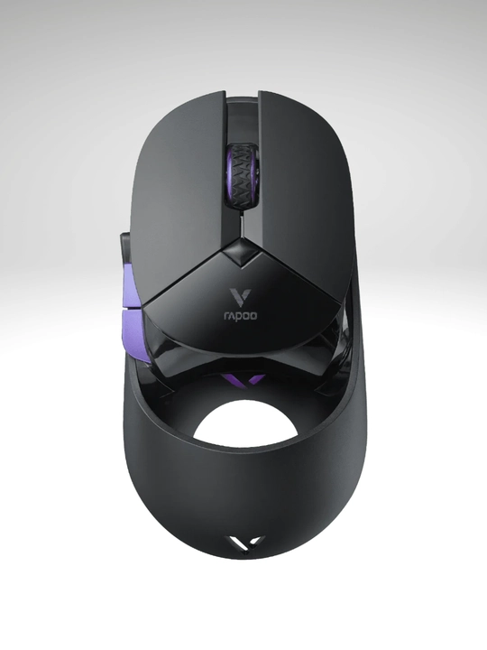 Simsiz o'yin sichqonchasi Rapoo VT960Pro, OLED-ekran, PAW3395, 26000 DPI, RGB