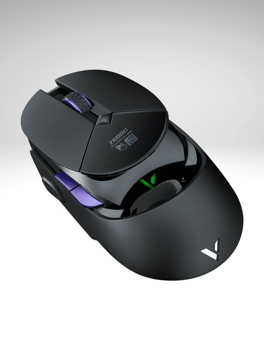 Simsiz o'yin sichqonchasi Rapoo VT960Pro, OLED-ekran, PAW3395, 26000 DPI, RGB - 
