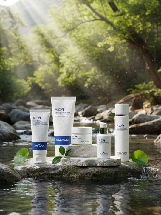 Eclado acne nabori, yog‘li teri parvarishi, ugriga qarshi nabor, koreys kosmetikasi