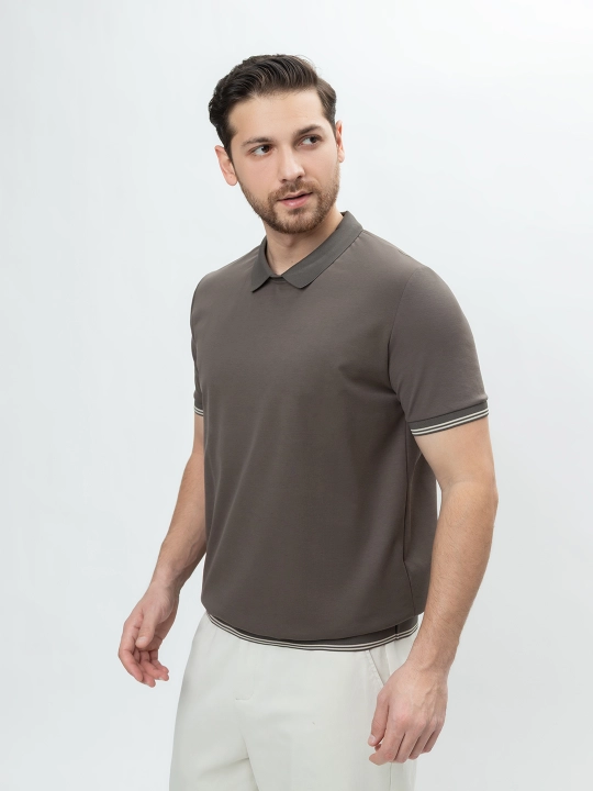 TERRA PRO Erkaklar polo kalta yengli SS25CR2-17-21977