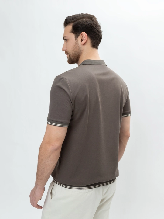 TERRA PRO Erkaklar polo kalta yengli SS25CR2-17-21977