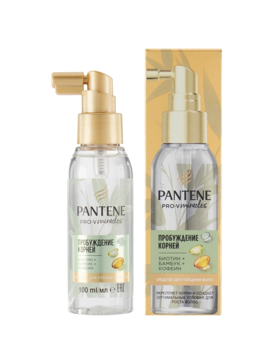 PANTENE Miracles Sochni qalinlashtiruvchi vosita Ildizlarni uyg‘otish 100 ml