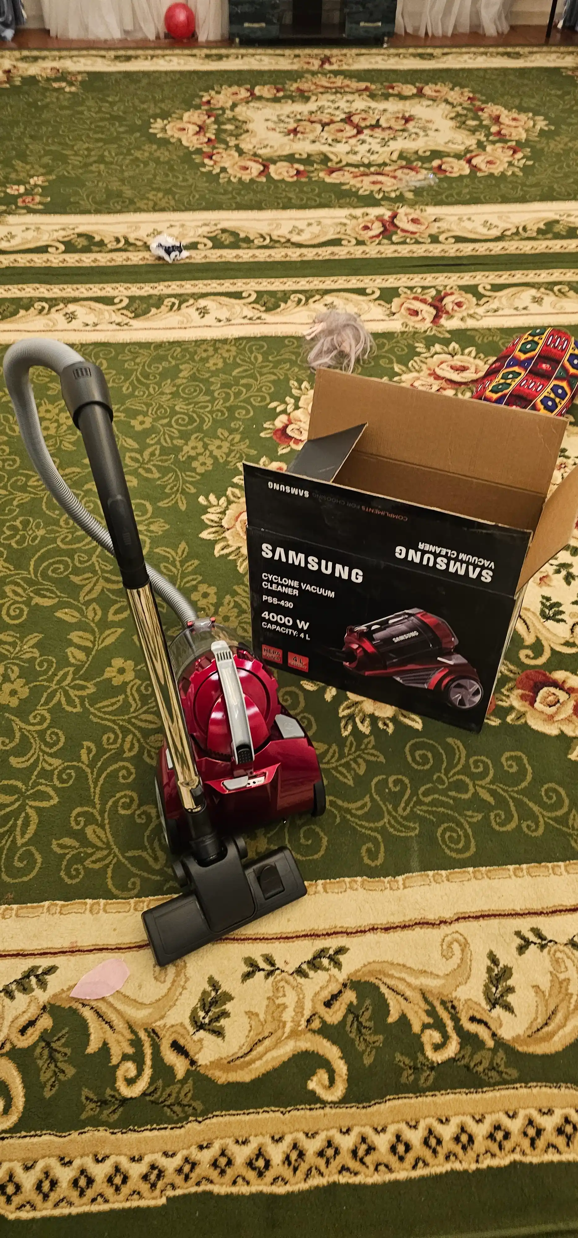 Changyutgich Samsung Vacuum Cleaner PSS-430 quvvatli 4000W hajmi 4 litr, HEPA filtr