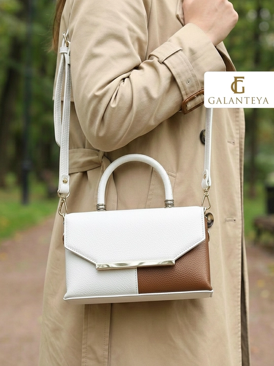 Женская сумка Galanteya из натуральной кожи, современная форма