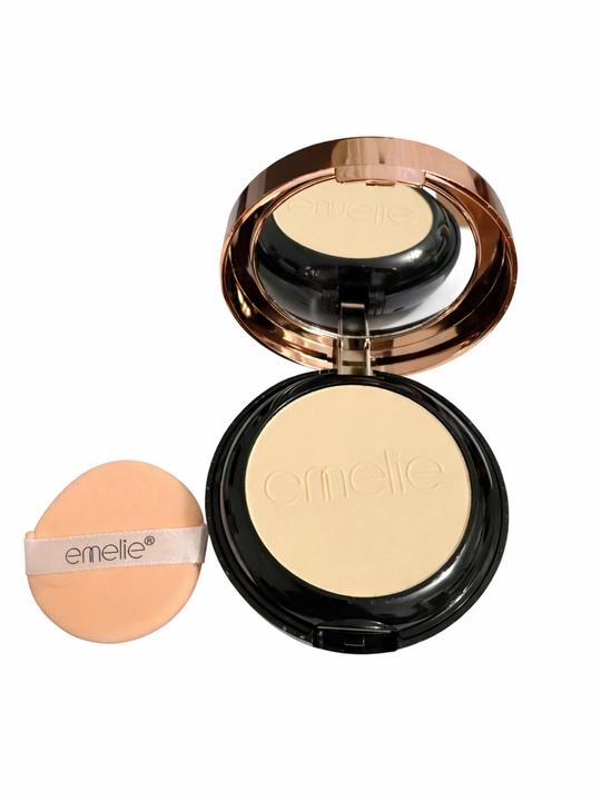 Пудра для лица Emelie BB/HD компактная Matte Powder, SPF, матовая, стойкая