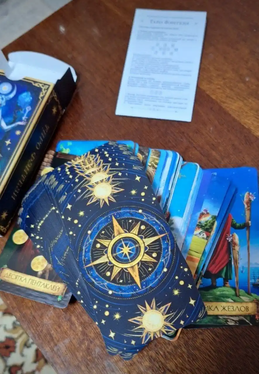 Ryder Ueyt Tarot kartalari “Fantasy”, 78 ta klassik karta / Fol ochish va ezoterika