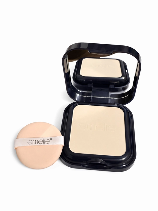 Пудра для лица Emelie BB/HD компактная Matte Powder, SPF, матовая, стойкая