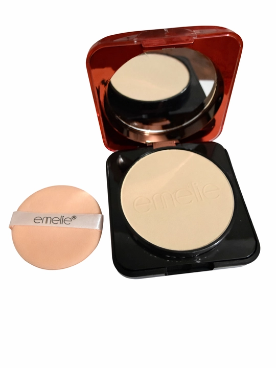 Пудра для лица Emelie BB/HD компактная Matte Powder, SPF, матовая, стойкая