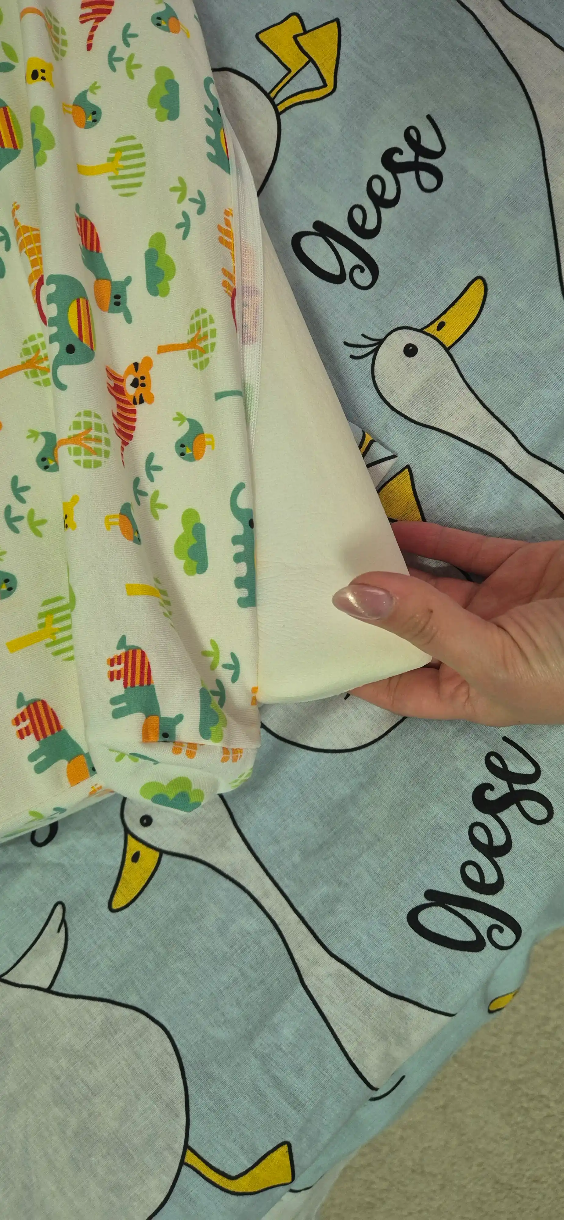Детская ортопедическая подушка для сна, наполнитель с эффектом памяти Memory Foam