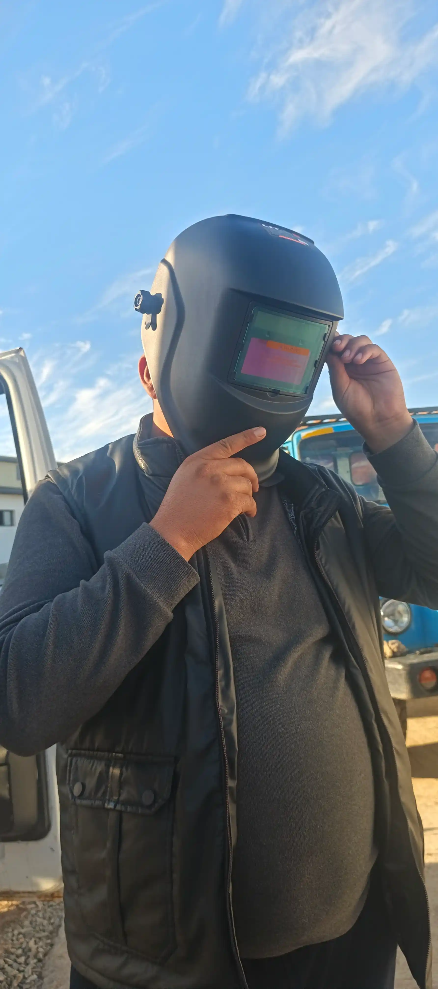 Avtoqorayuvchi LIT payvandlash niqobi