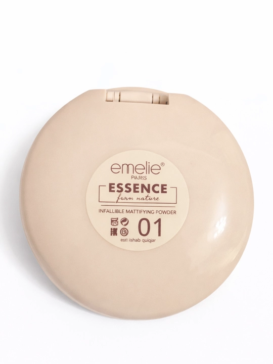 Пудра для лица Emelie BB/HD компактная Matte Powder, SPF, матовая, стойкая