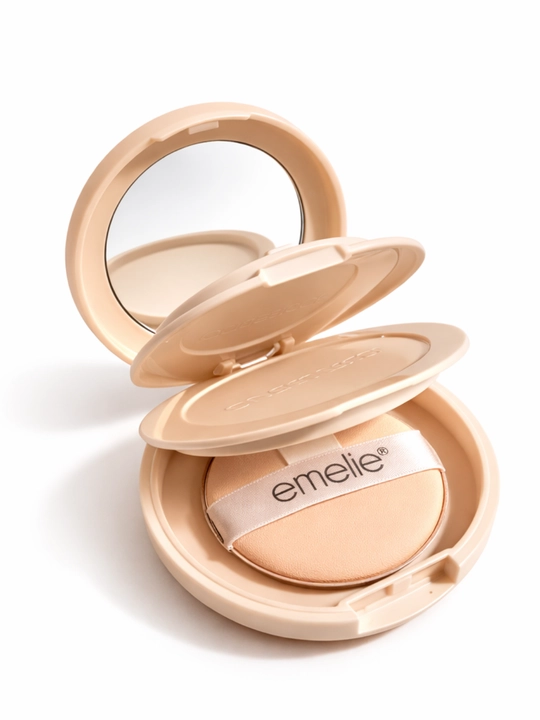 Пудра для лица Emelie BB/HD компактная Matte Powder, SPF, матовая, стойкая
