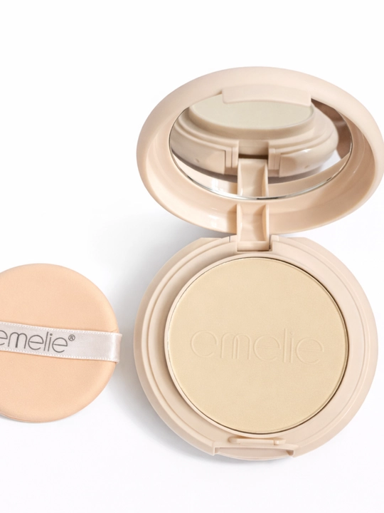 Пудра для лица Emelie BB/HD компактная Matte Powder, SPF, матовая, стойкая