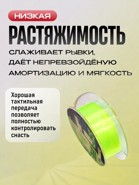 Прочная леска для ловли карпа