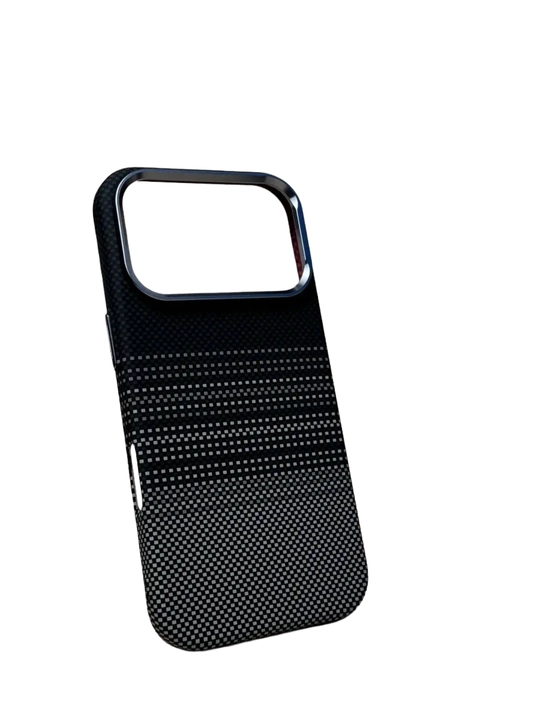 IPhone 17 Pro / Pro Max / 17 Air uchun Luxo Life karbon magnitli g‘ilof Anti-shock
