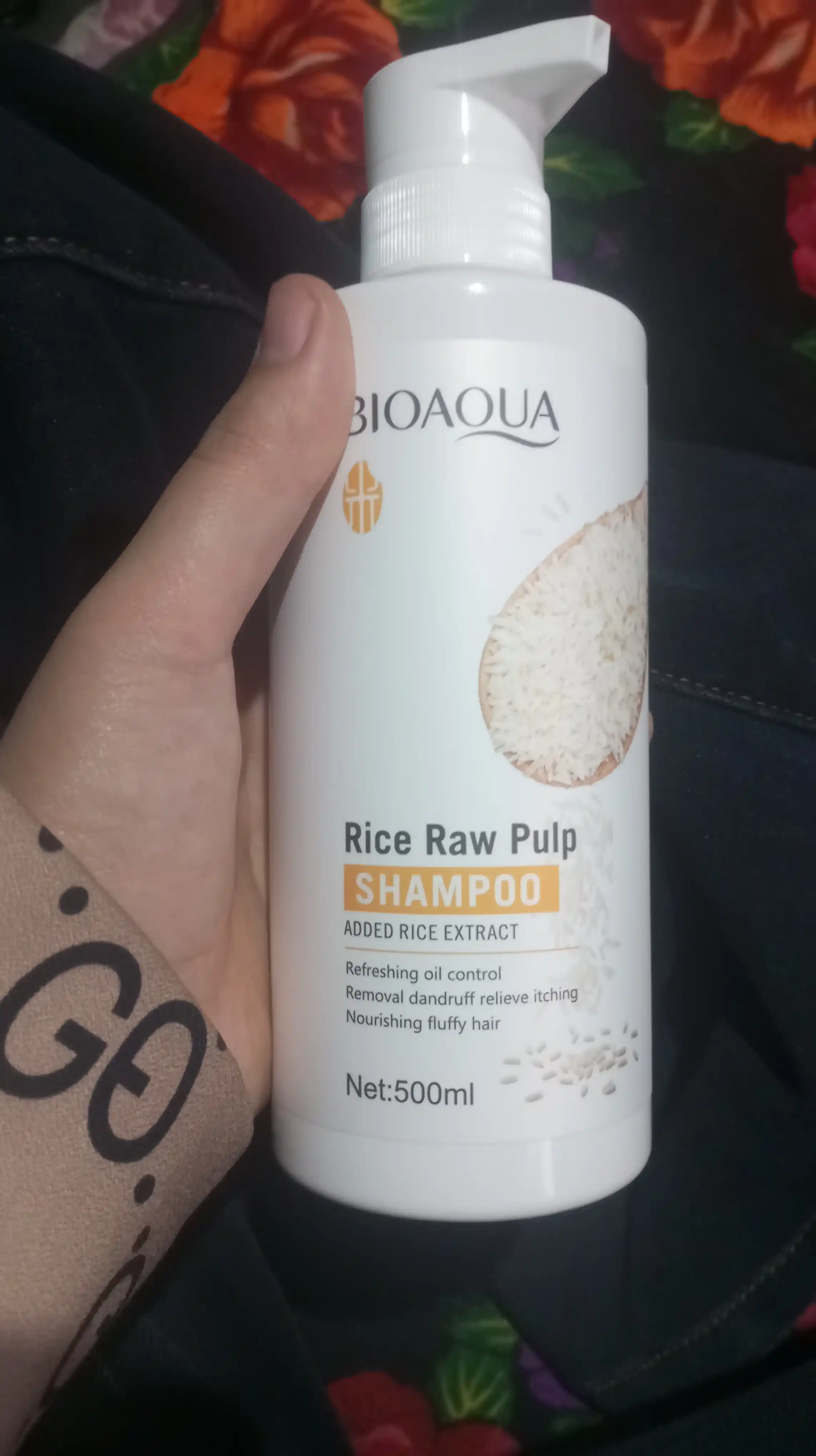 BIOAQUA шампунь с экстрактом риса